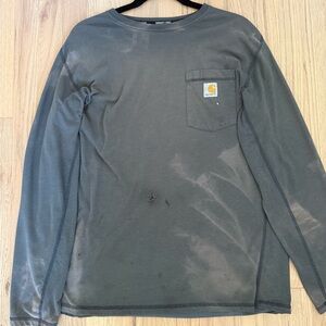 Carhartt Gray Long Sleeve Shirt